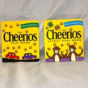 THE CHEERIOS PLAY BOOK AND ANIMAL PLAY BOOK (2) HTF